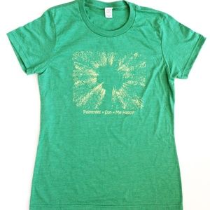 Sustainable Ladies' Short Sleeve Tee Happy Green